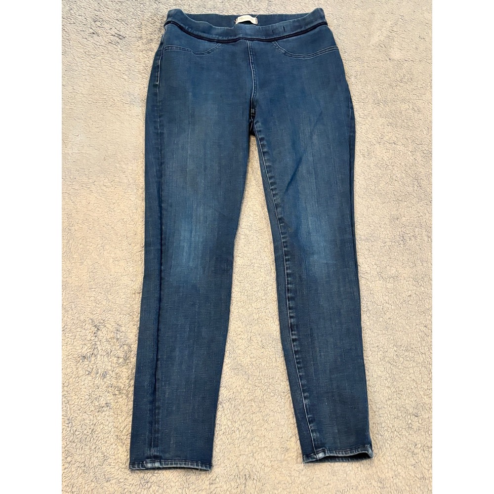 Madewell The Anywhere Jean Dark Wash Pull On Skinny Jeggings F5878 Size 28